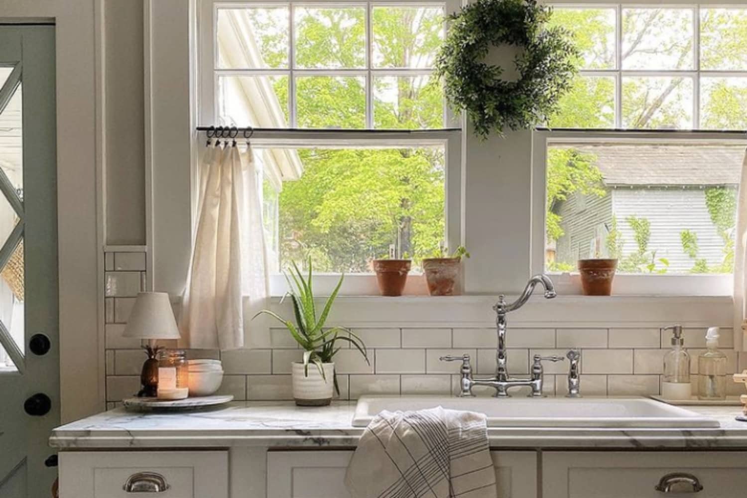 Blue Barn And Cottage Kitchen